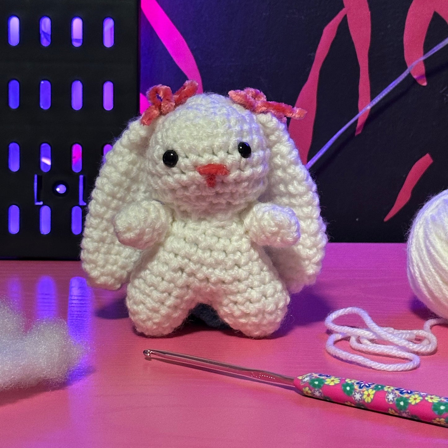 Mini Bunny Amigurumi Plushie