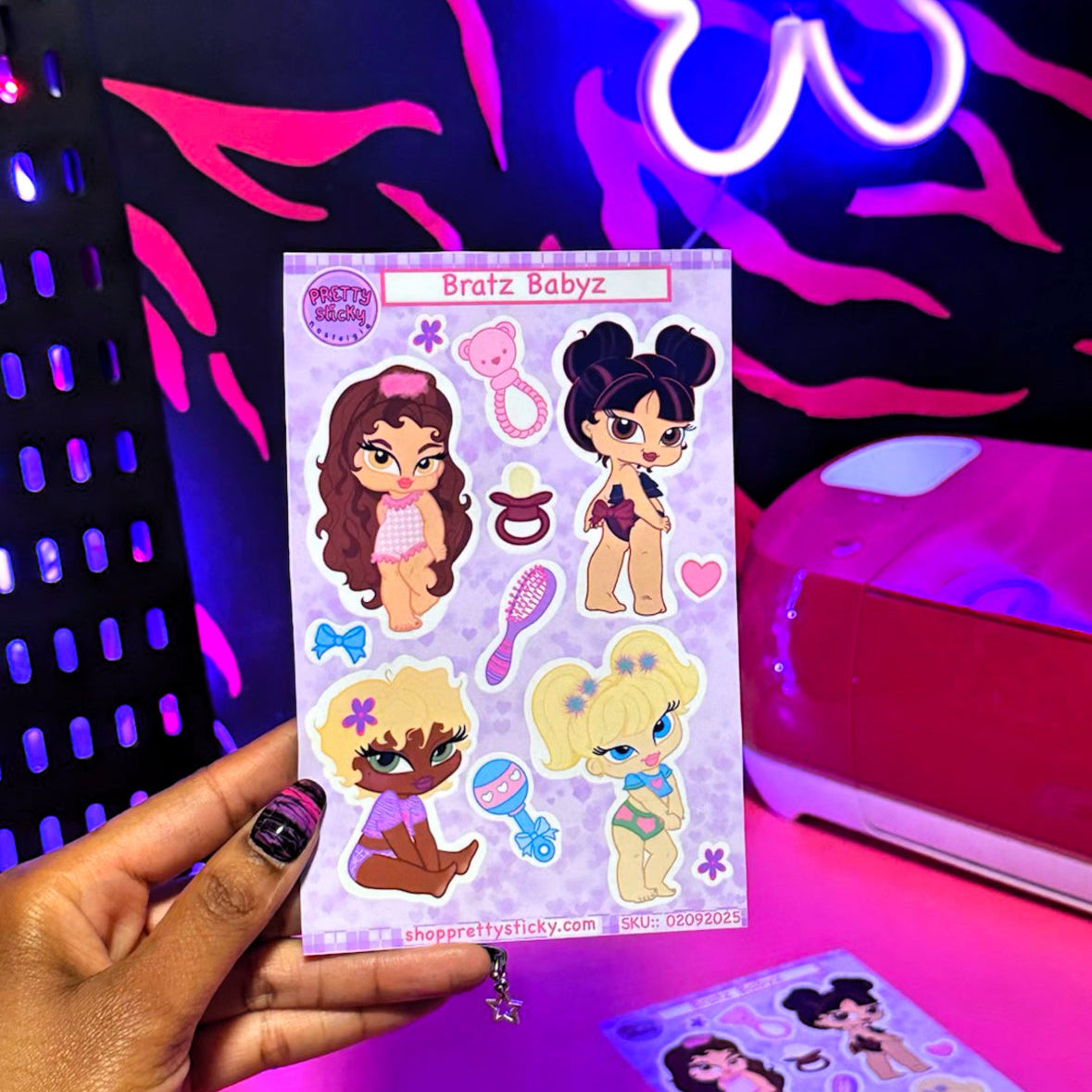 Bratz Babyz Sticker Sheet