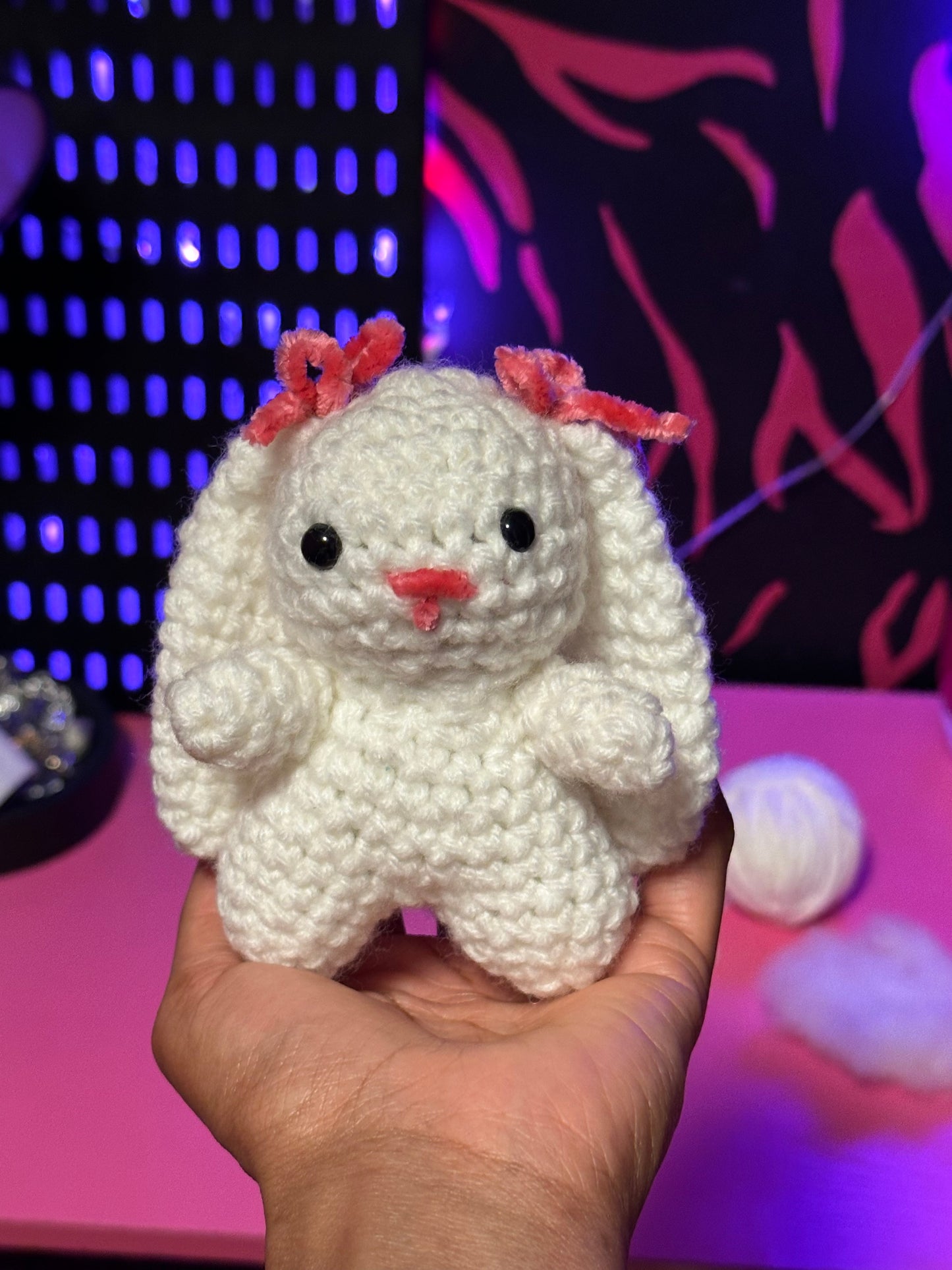 Mini Bunny Amigurumi Plushie