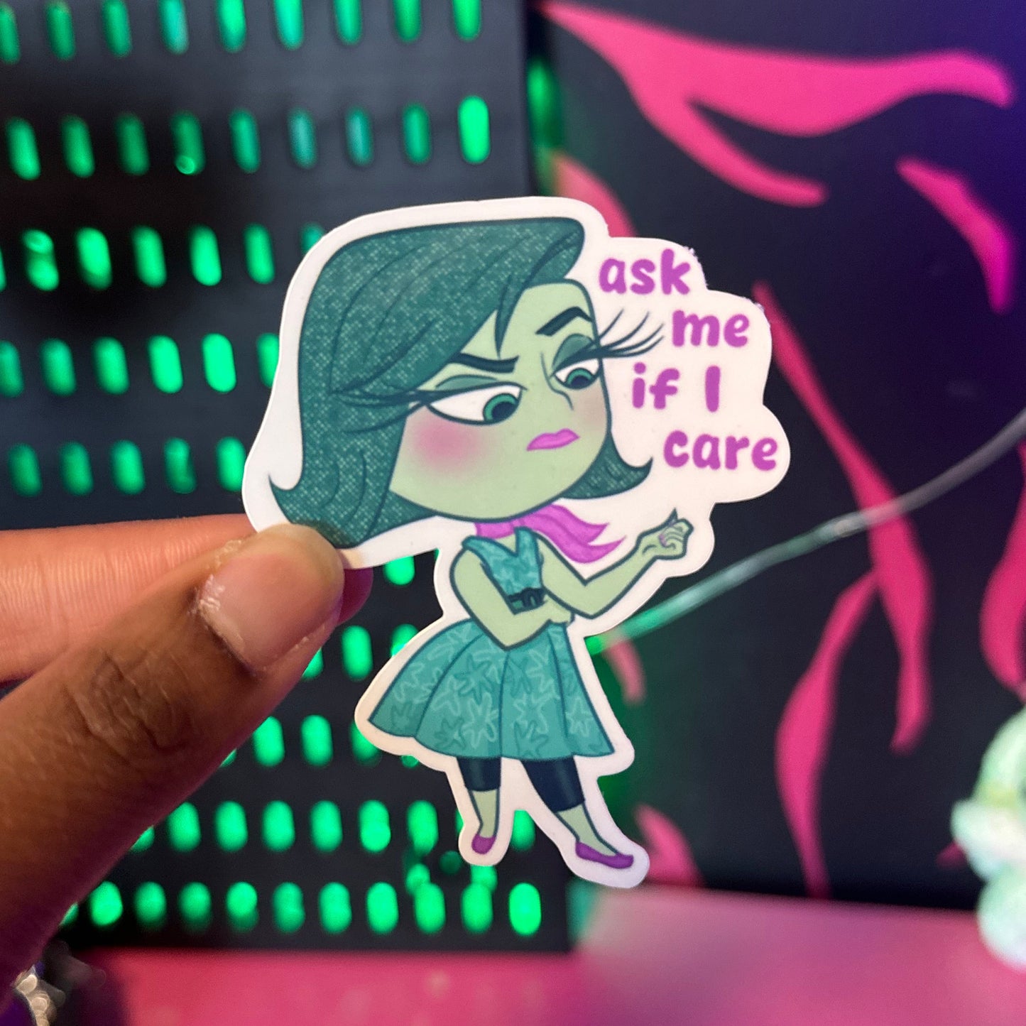 Disgust, Ask Me If I Care