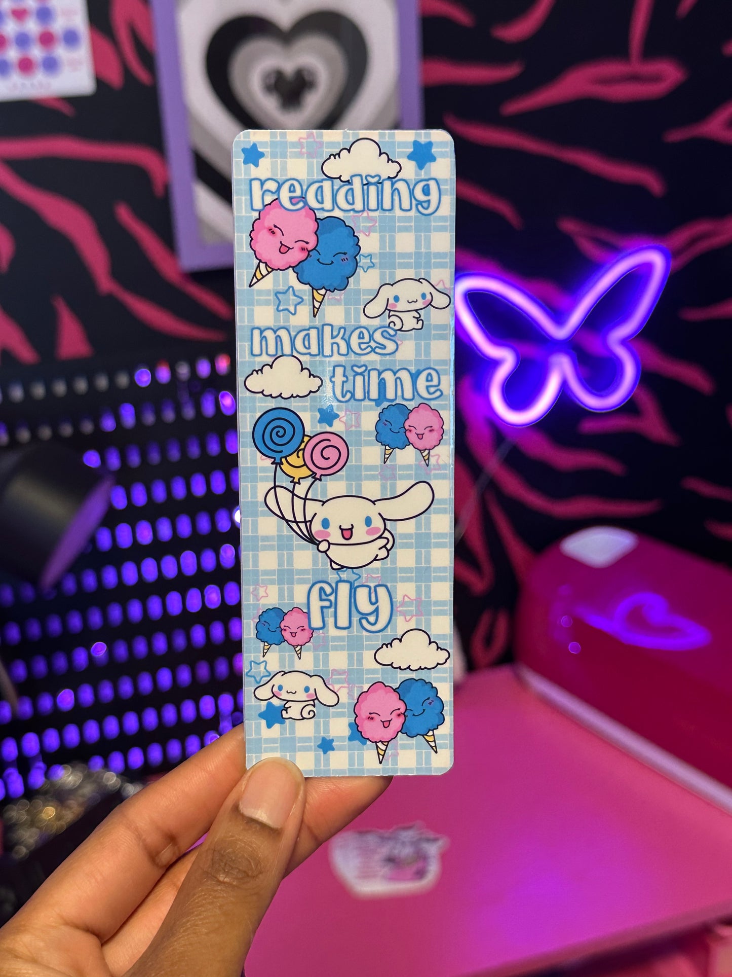 Cinnamoroll Reading Makes Time Fly