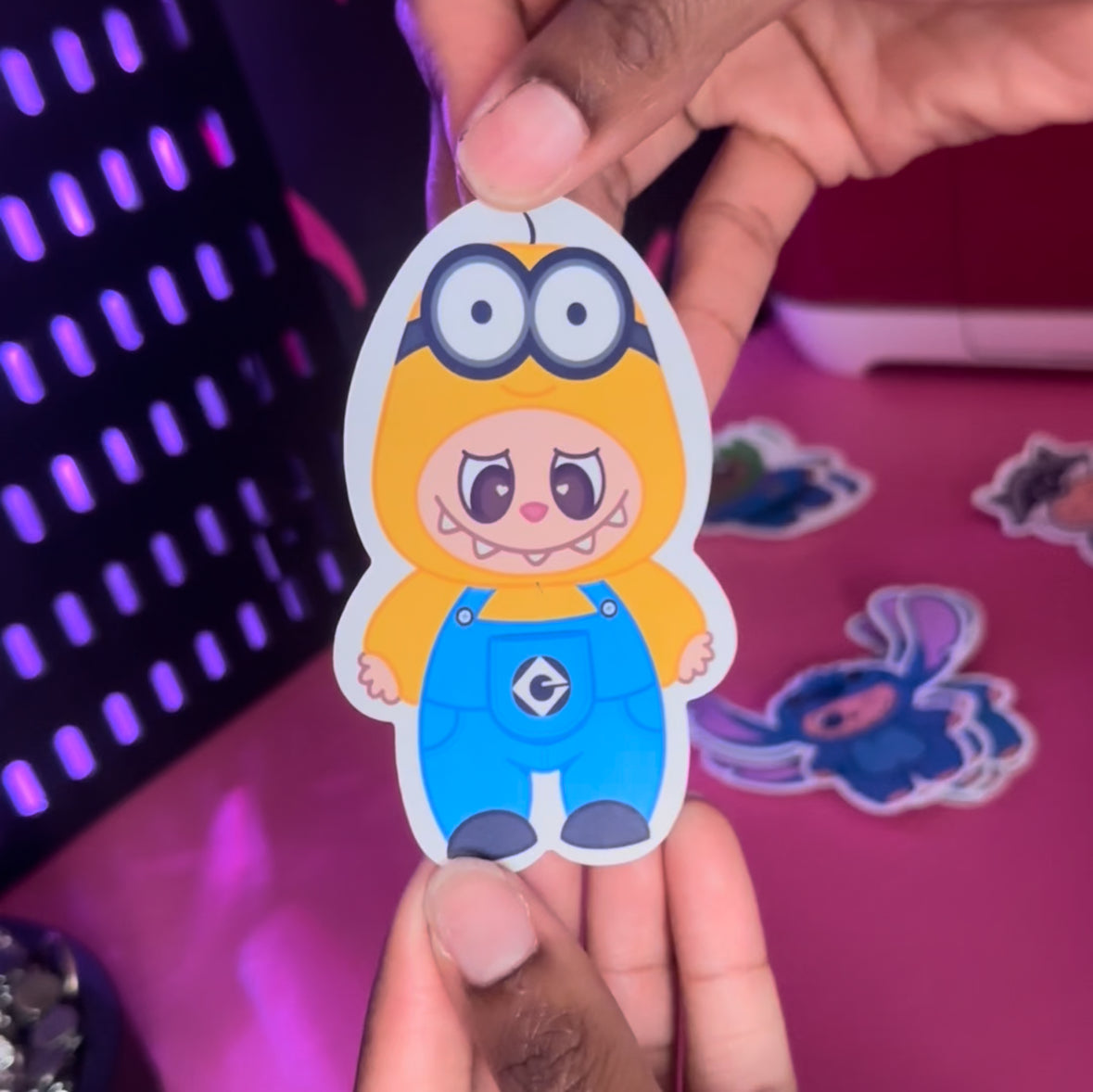 Labubu Animated Mischief Sticker Bundle