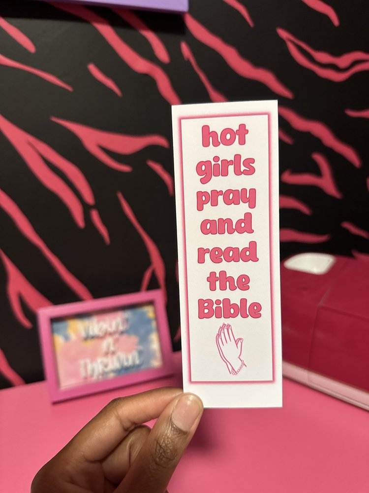 Hot Girls Pray Bookmark