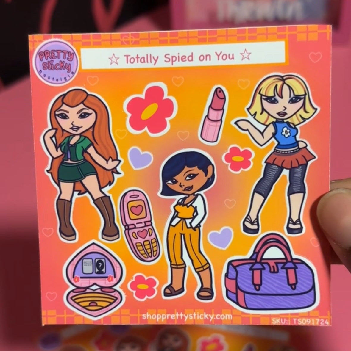 Totally Spied Mini Sheet