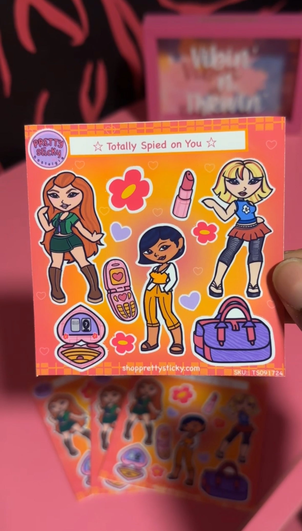 Totally Spied Mini Sheet