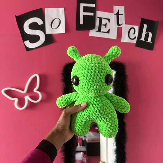 Alien Crochet Plushie