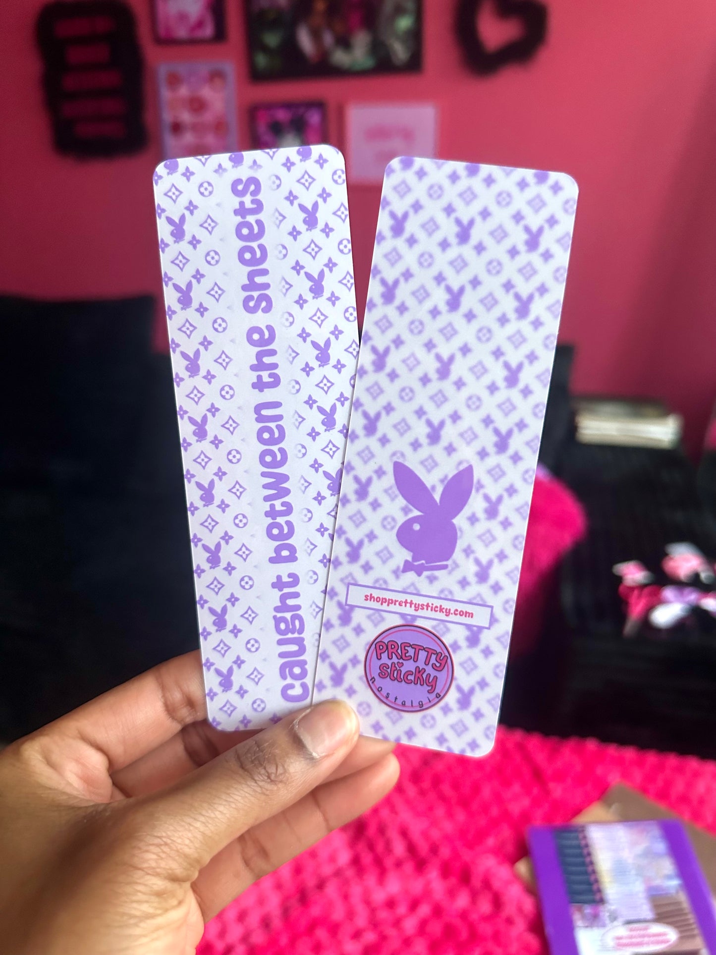 Caught Between the Sheets Bookmark