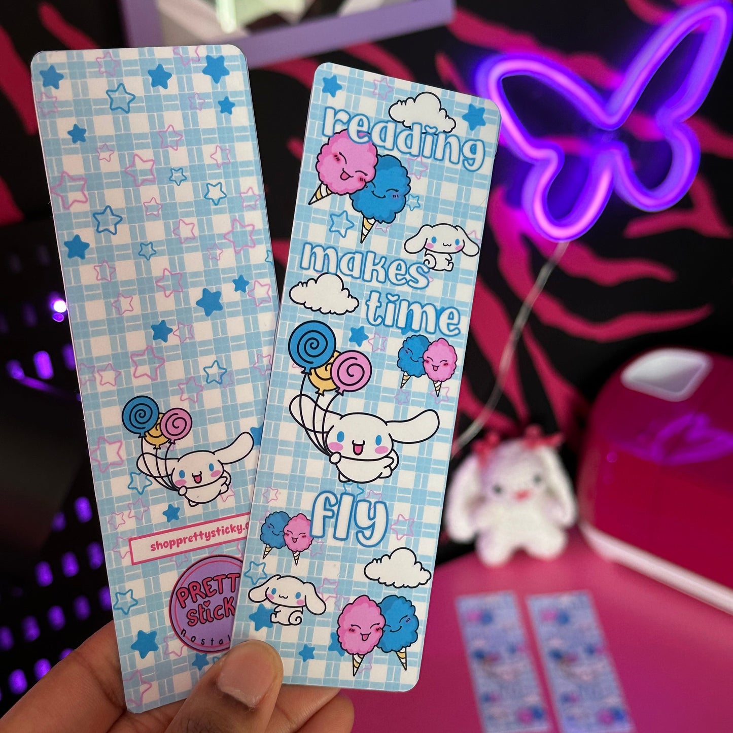 Cinnamoroll Reading Makes Time Fly