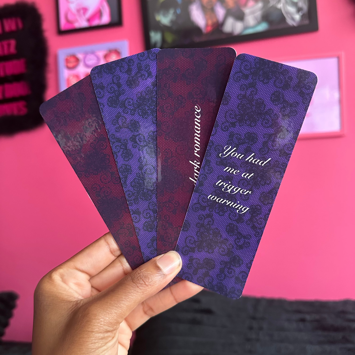 Dark Romance Bookmark Set