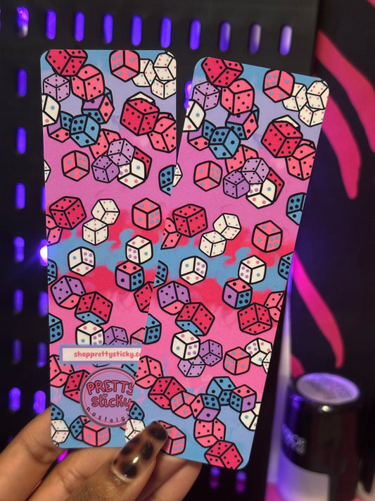 Roll and Read Bookmark