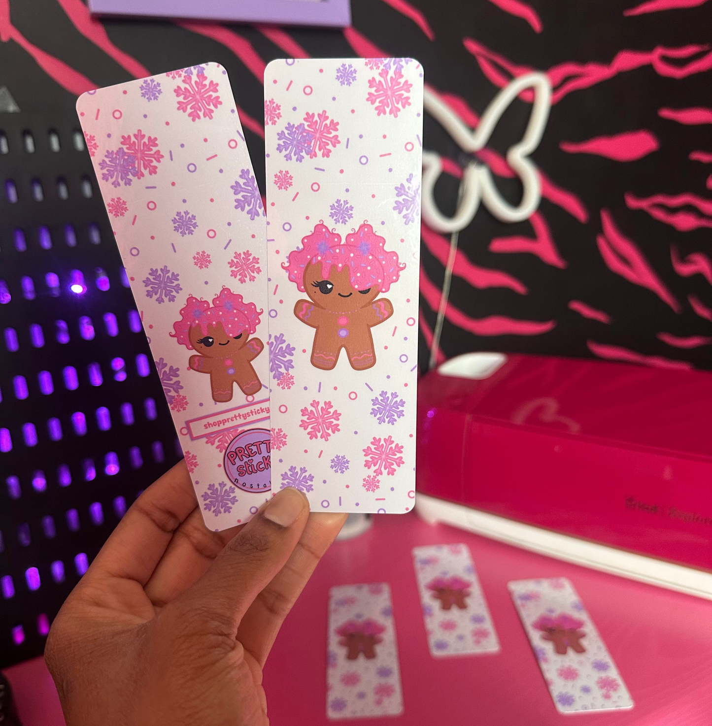 Gingerbread Girl Bookmark