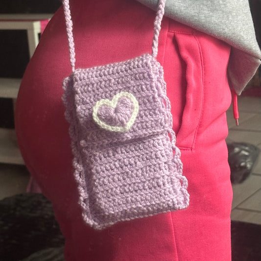 Girlie Cellphone Crossbody Bag