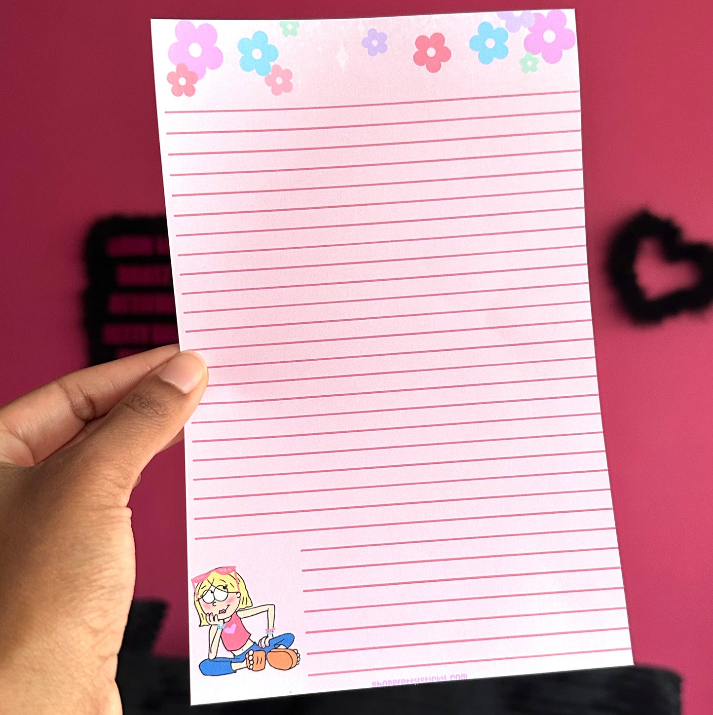 Lizzie McGuire Letter Paper