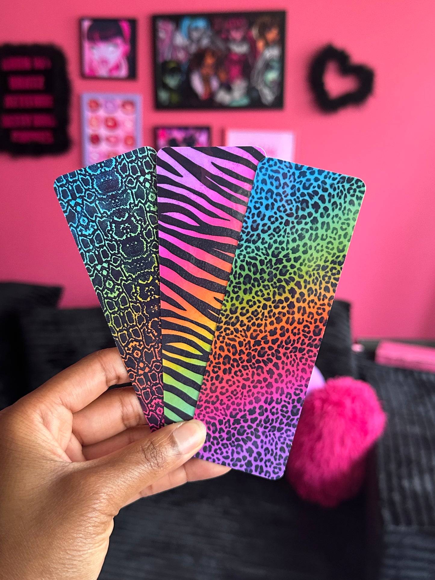 Technicolor Tails Bookmark Set